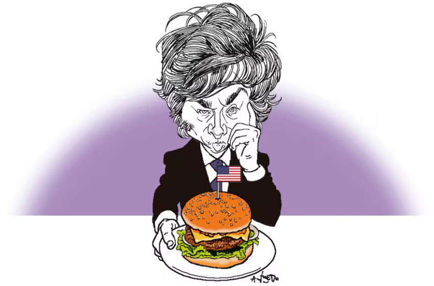  El terremoto de Trump replica en el gobierno de Milei