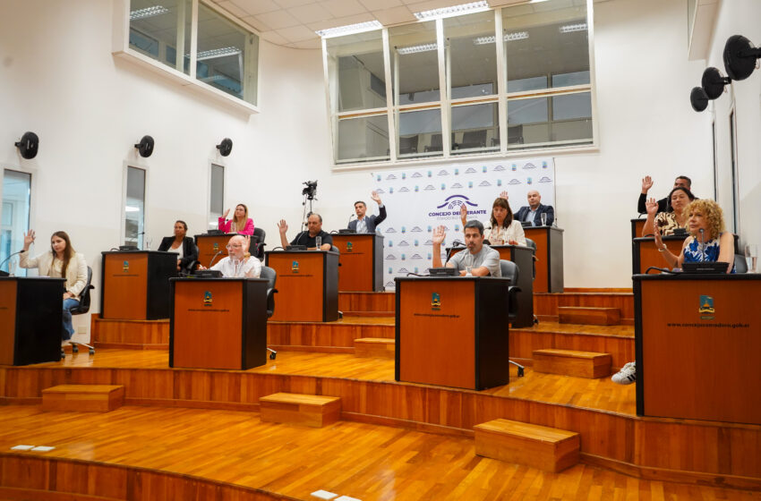  EL CONCEJO APROBÓ LA PRORROGA DEL TRANSPORTE