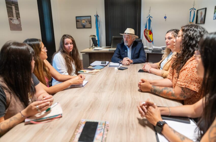  El intendente recibió a las nuevas autoridades de la Delegación Sur del Colegio Profesional de Trabajadores Sociales