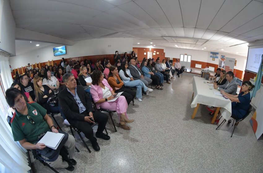  El Gobierno del Chubut presentó la capacitación obligatoria en el marco de la Ley Lucio