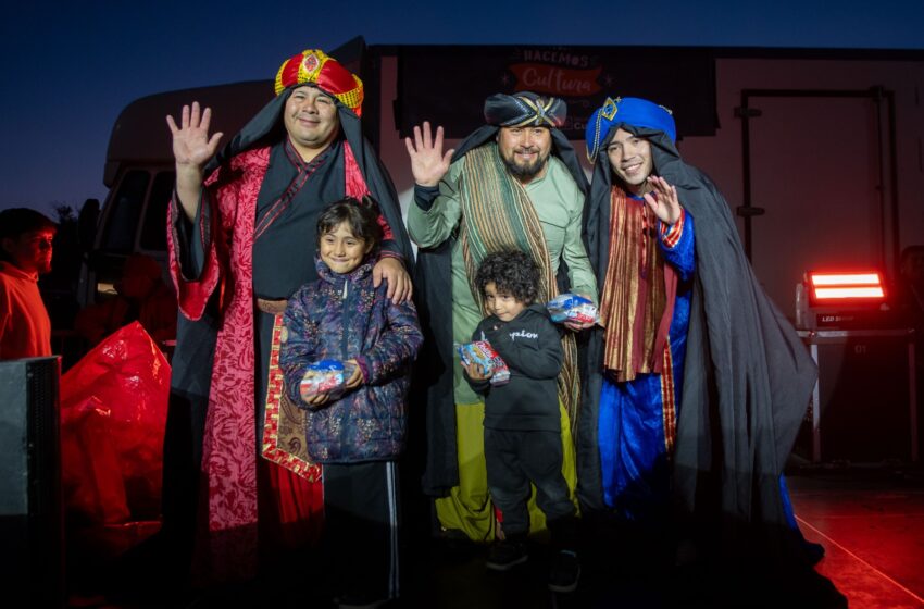  Comodoro vivió la llegada de los Reyes Magos en la Costanera