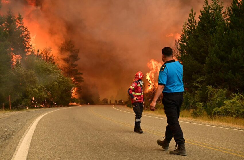  Incendios en la Cordillera: Despliegue total del Gobierno provincial con más de 200 brigadistas y 7 medios aéreos en operación