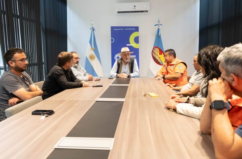  El intendente activó un protocolo técnico de monitoreo ante el movimiento de suelo en el Cerro Hermitte
