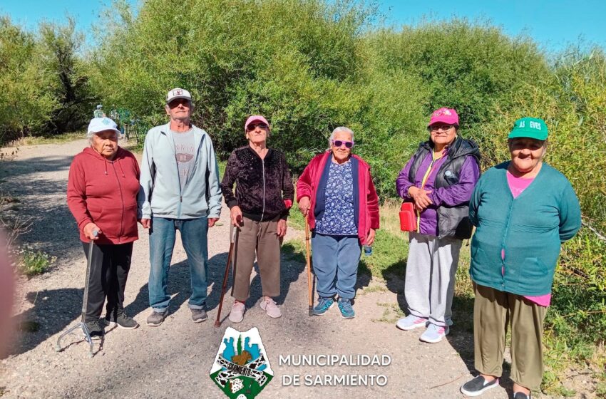  LOS ADULTOS MAYORES DISFRUTAN DE LAS COLONIAS DE VACACIONES ORGANIZADAS POR LA MUNICIPALIDAD DE SARMIENTO