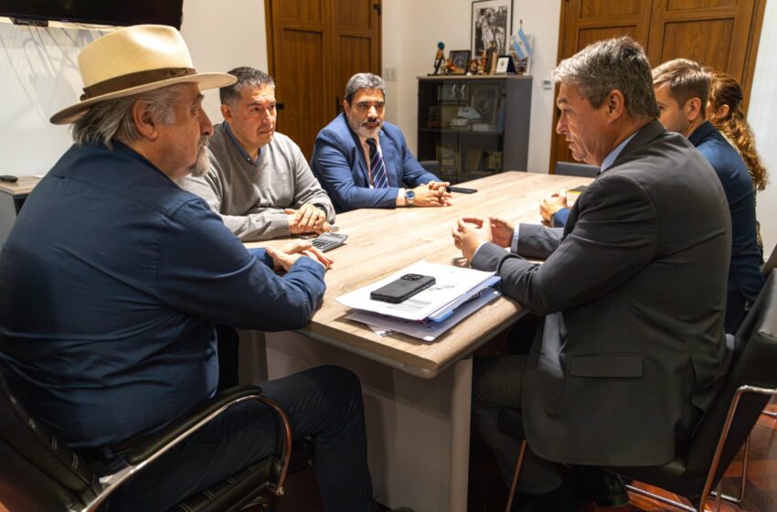  Othar recibió a representantes del Banco Credicoop