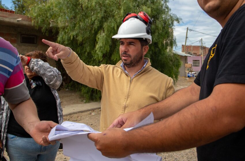  Avanza a buen ritmo la obra de gas en barrio Abel Amaya