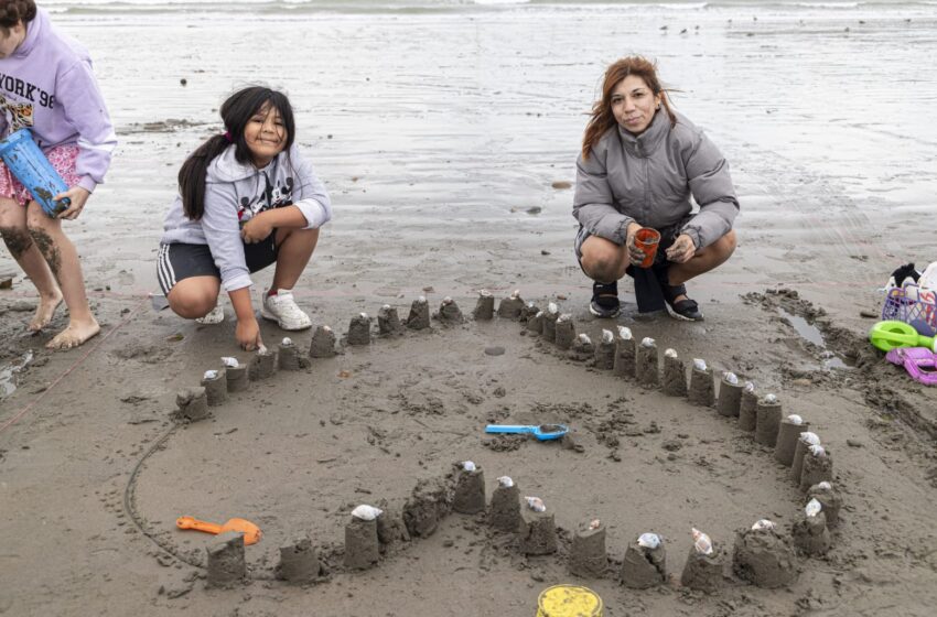  Se concretó el primer encuentro familiar de Esculturas en Arena