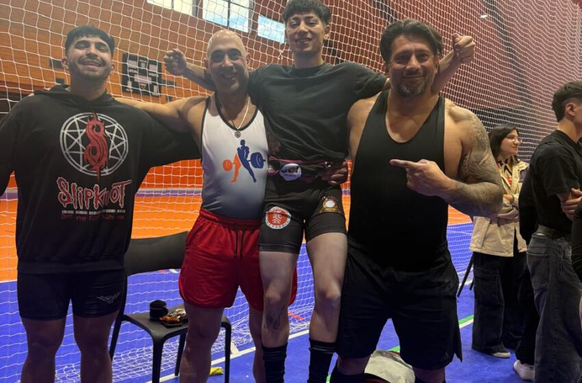  Cuatro comodorenses clasificaron al Nacional de Powerlifting