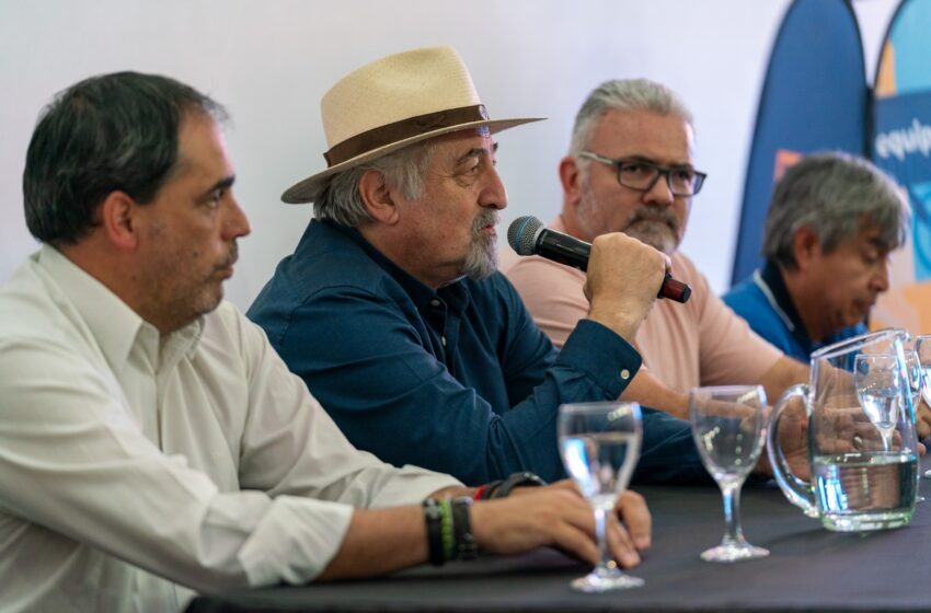  El intendente encabezó la presentación de los Juegos Comunitarios 2026