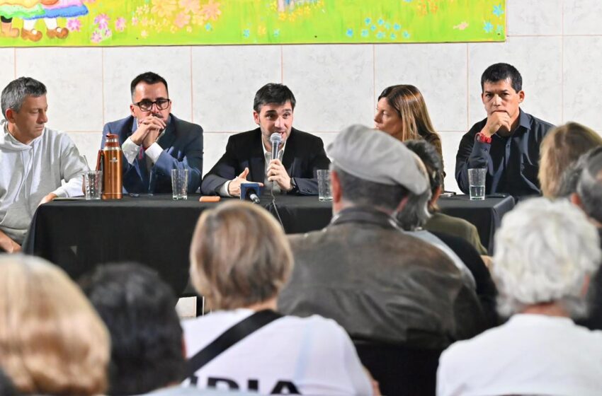  Con el respaldo de los adultos mayores de la Cordillera, Provincia avanza en el reclamo por la deuda previsional