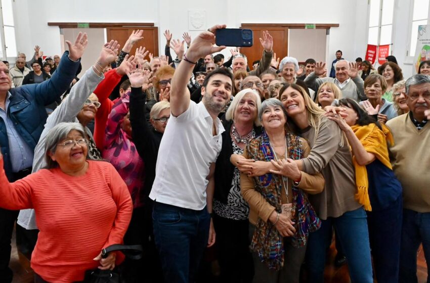  Torres anticipó “buenas noticias” por la deuda de Anses y anunció obras para centros de jubilados de la provincia