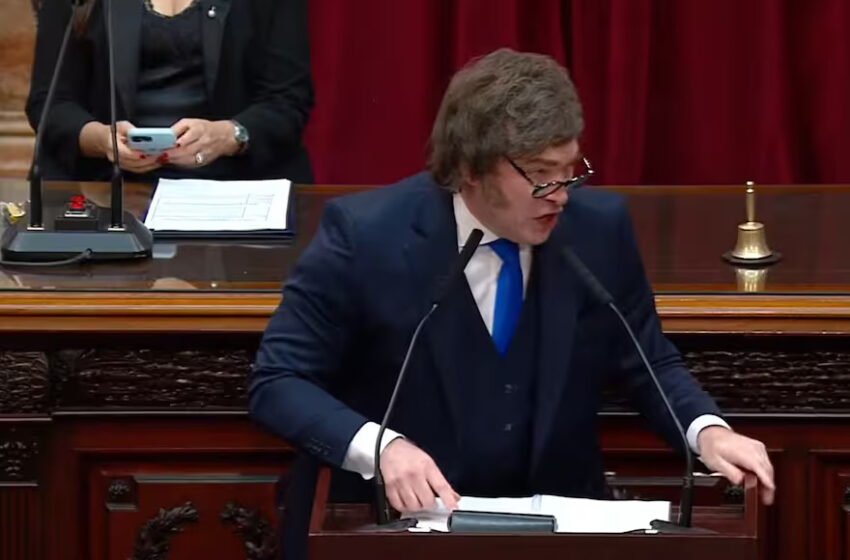  Milei confunde el afuera con el adentro