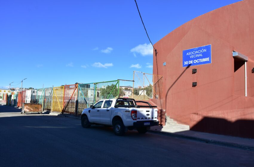  Se avanza en la construcción del Gimnasio del Bº 30 de Octubre