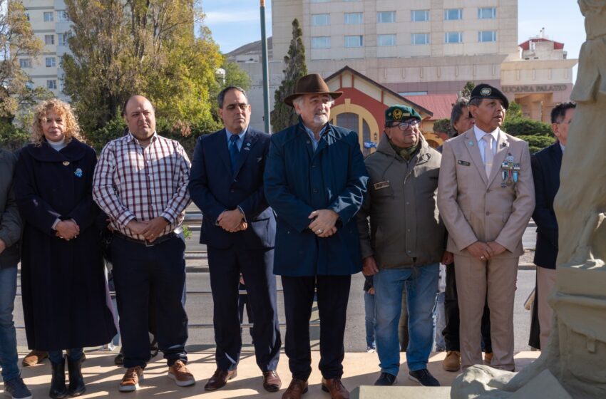  Macharashvili participó de los actos conmemorativos por Malvinas