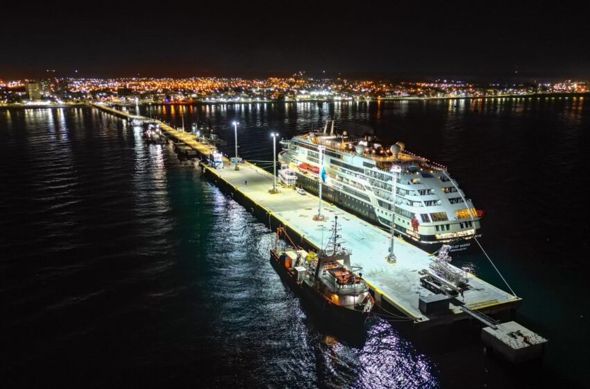  Chubut transita los últimos arribos de la temporada de cruceros