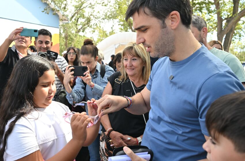  Chubut alcanzó el récord nacional de anteojos entregados a alumnos de escuelas de la provincia