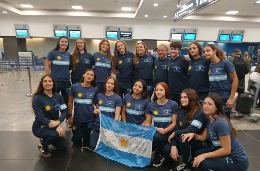  Waterpolo: Josefina Svoboda afronta el Sudamericano U16 con Argentina