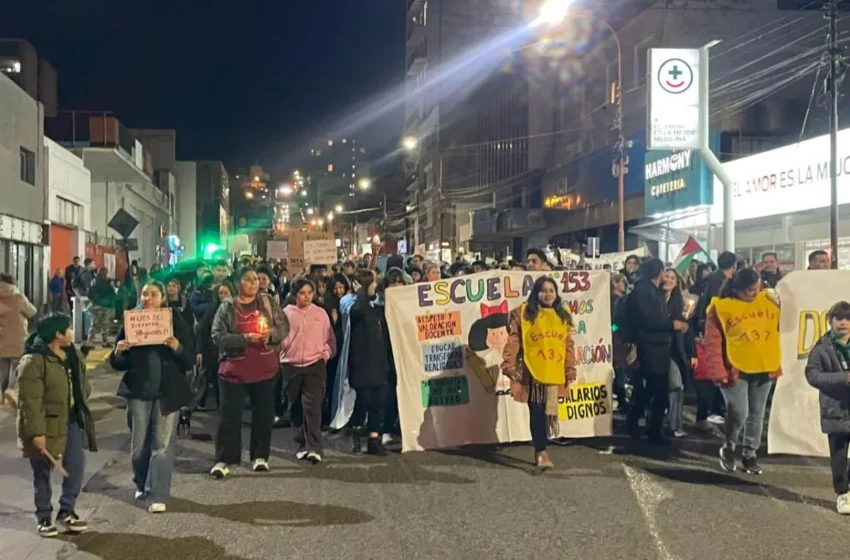  Docentes autoconvocados profundizan el reclamo salarial y cuestionan la representación gremial en Chubut