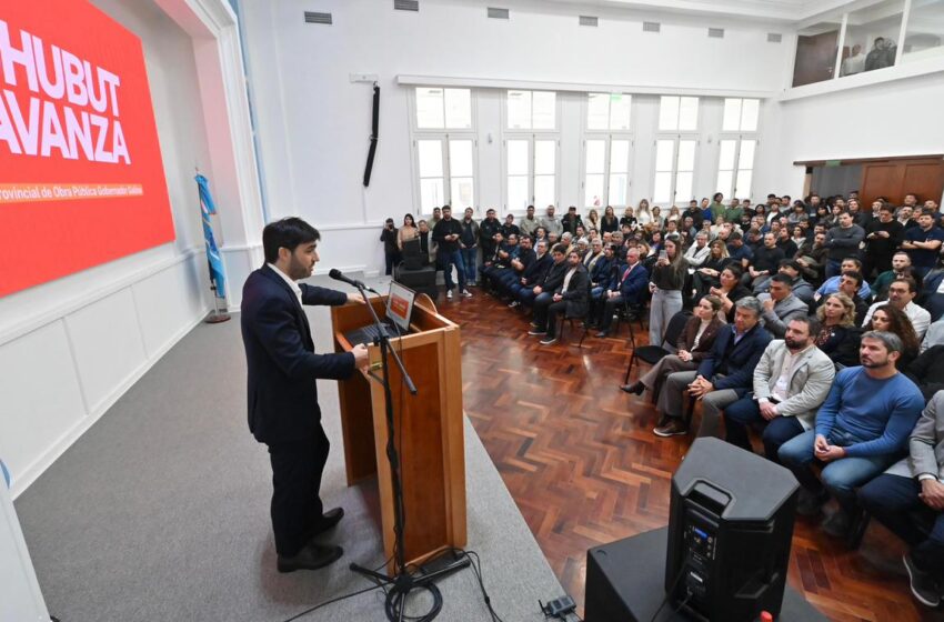  Plan Galina: Con una inversión superior a los $640 mil millones, Chubut pone en marcha más de 200 obras en toda la provincia