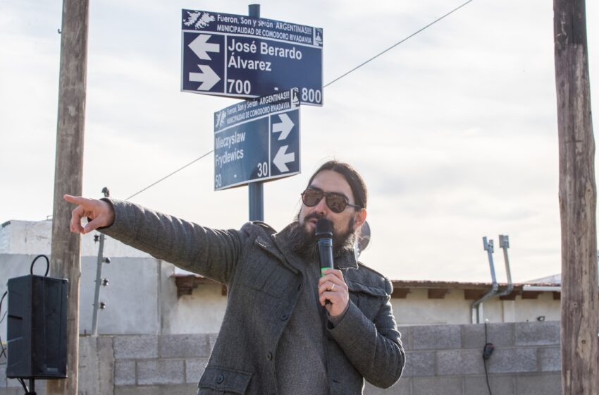  Una calle de Manantial Rosales llevará el nombre de Lalo Álvarez, histórico referente del periodismo deportivo de Comodoro