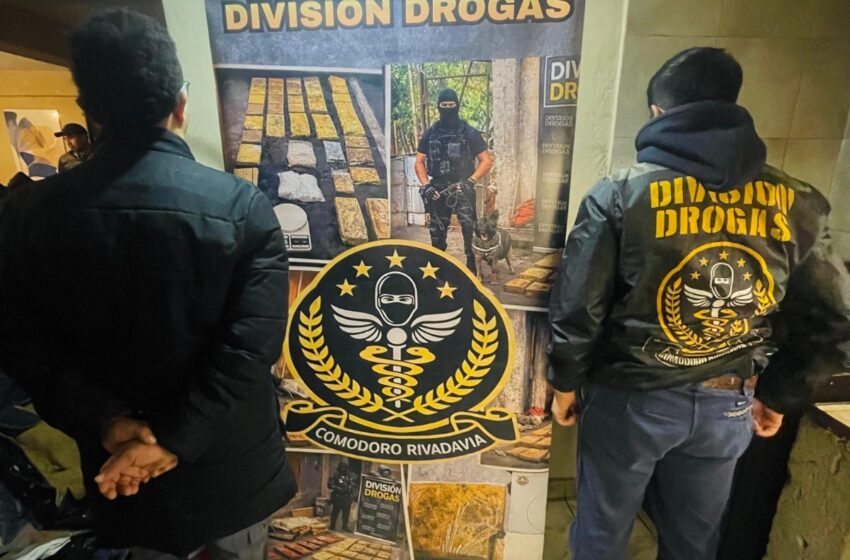  Comodoro Rivadavia: la Policía del Chubut desarticuló una organización narco y detuvo a un sospechoso que ya había sido expulsado del país