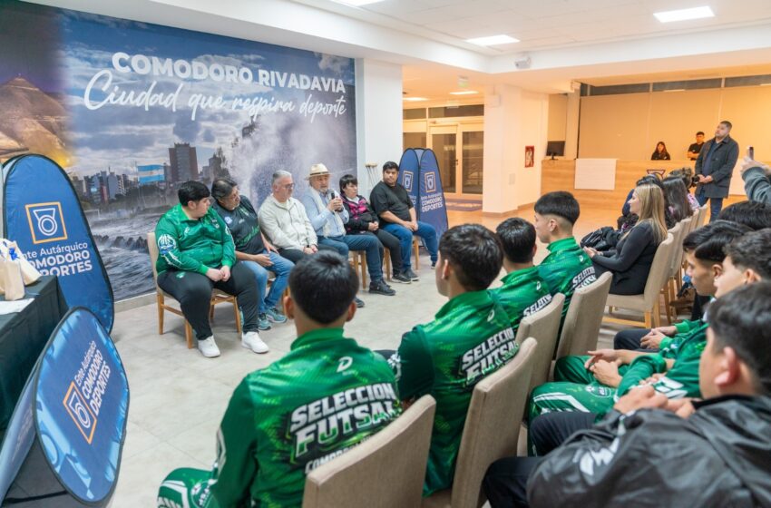  Othar reconoció a los seleccionados comodorenses subcampeones nacionales de Futsal
