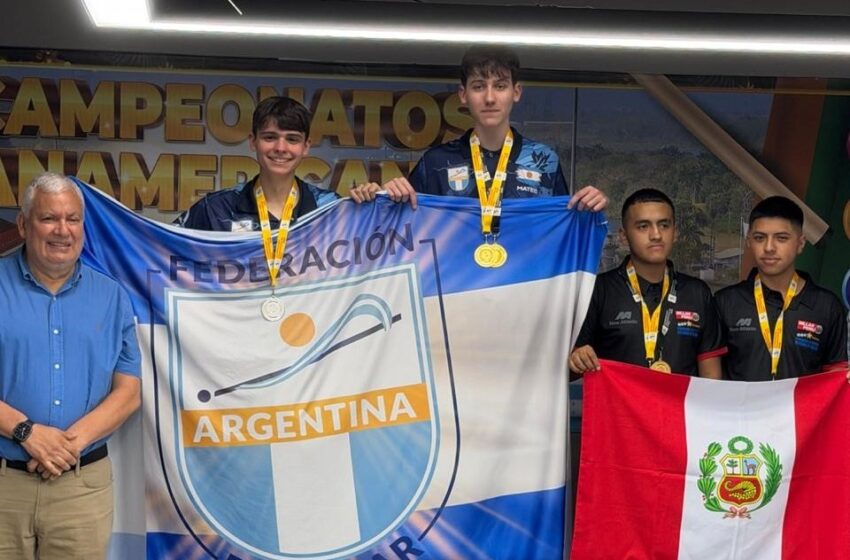  Santiago López  se consagró campeón Panamericano en Bola 10 y clasificó al Mundial