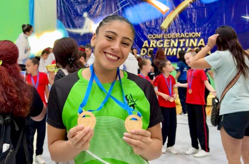  Gimnasia Aeróbica: Valentina Ramos Mercegué clasificó al Mundial y al Panamericano