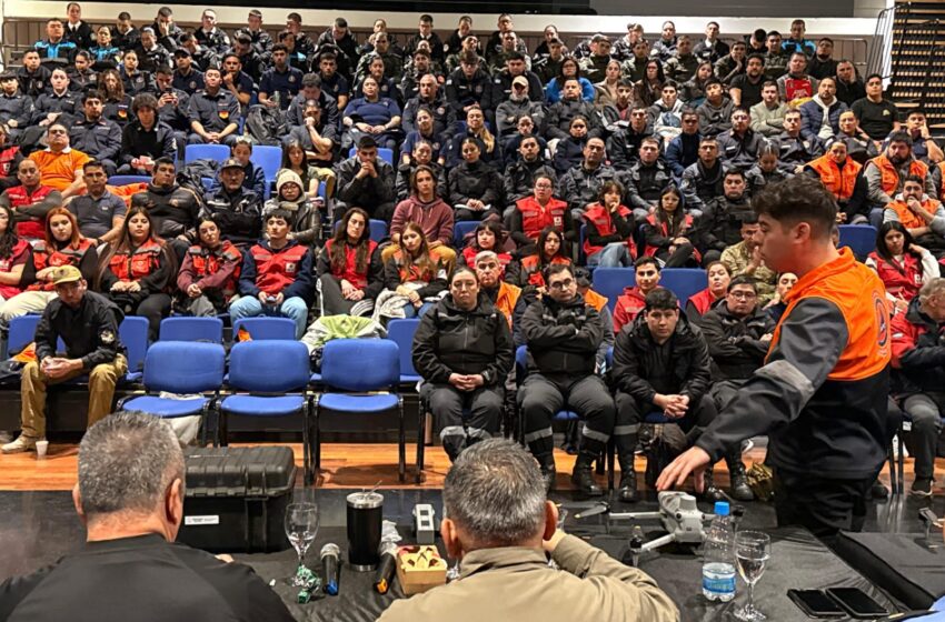  El Gobierno del Chubut brindó una capacitación en búsqueda de personas