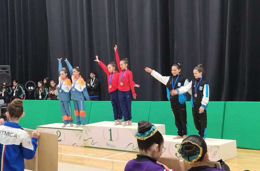  «Gimnasia rítmica: “Olas del Sur” se trajo dos medallas del Nacional de Clubes Nivel B