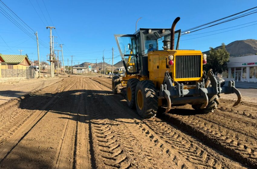  El Municipio continúa con las tareas de mejoramiento vial en los distintos barrios