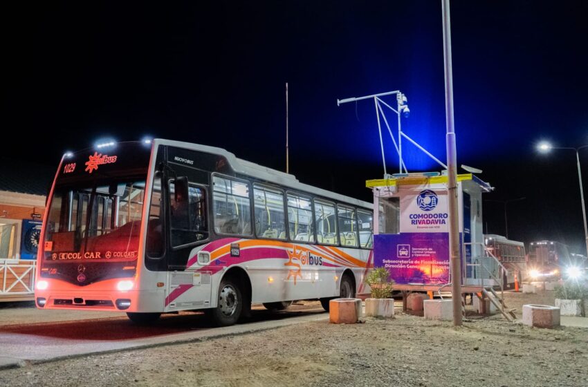  Está disponible el nuevo esquema de recorridos del transporte público en Comodoro