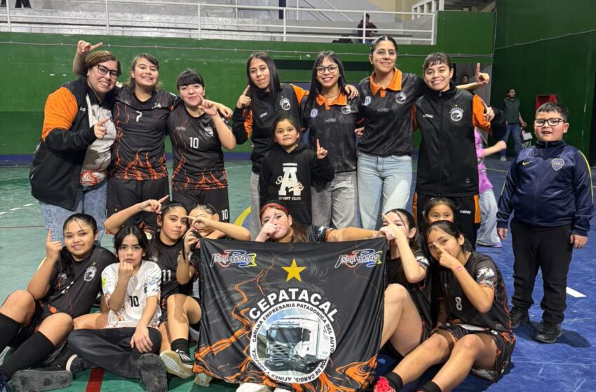  Futsal femenino: Se viene el Nacional de Clubes Sur C13-C15 en Comodoro