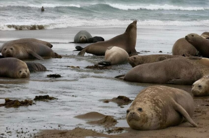  Avanza la implementación de la nueva ley de protección del elefante marino del sur en Chubut