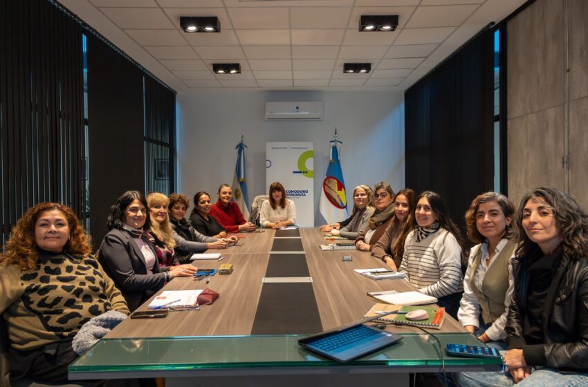  La Secretaría de la Mujer impulsó una mesa de trabajo con funcionarias municipales para proyectar espacios de cuidado maternal