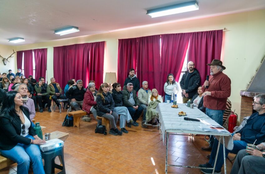  Othar anunció la obra de gas para el barrio El Atardecer que beneficiará a 134 familia