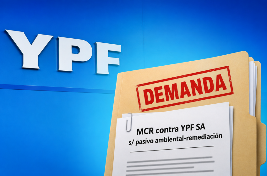  Comodoro demandó a YPF y pide que la Justicia ordene la recomposición integral del pasivo ambiental