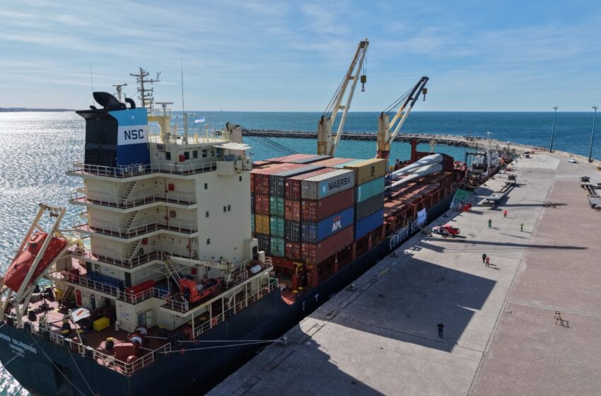  El Puerto de Comodoro se consolida como polo logístico para el desarrollo de energía renovables