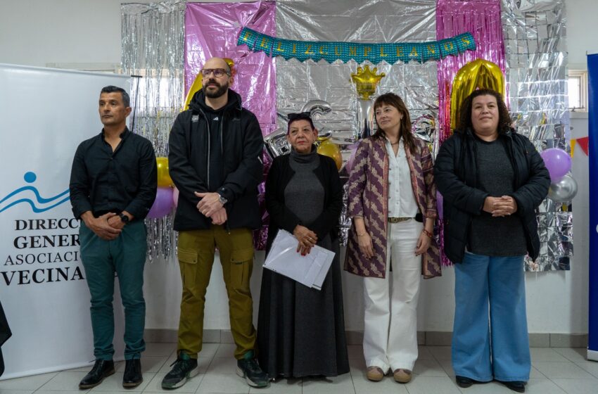 Comodoro celebró el 40° aniversario de la Asociación Vecinal de barrio Diadema Argentina