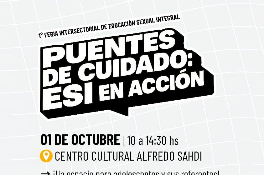  “Puentes de Cuidado”: adolescentes serán protagonistas de una jornada sobre ESI en Comodoro