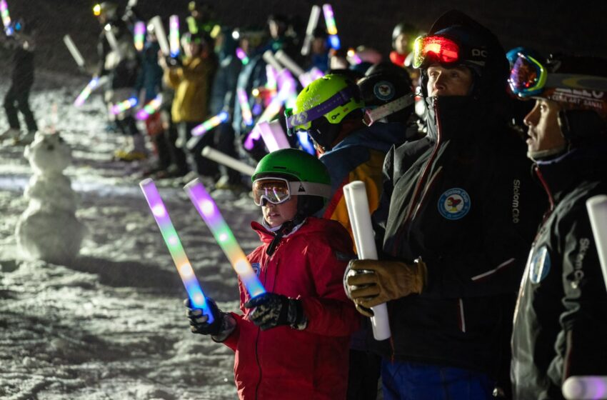  La Hoya vivió una noche especial con otra edición de la Bajada de Luces