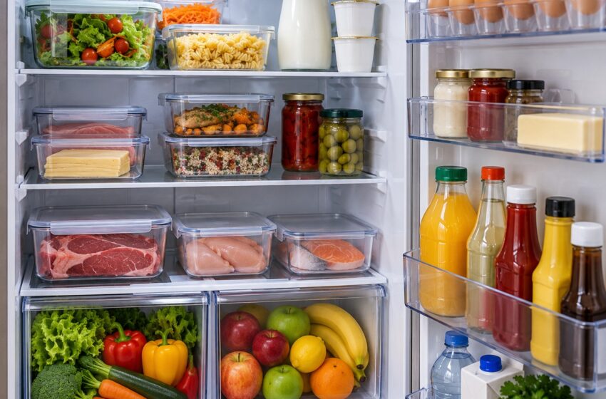  Cómo ordenar la heladera para evitar la contaminación cruzada de los alimentos
