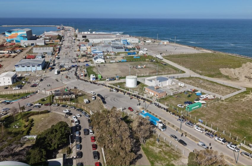  El Puerto de Comodoro Rivadavia festejó 30 años del muelle de ultramar