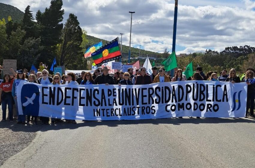  La comunidad universitaria de Comodoro convoca a una marcha por el financiamiento y los salarios