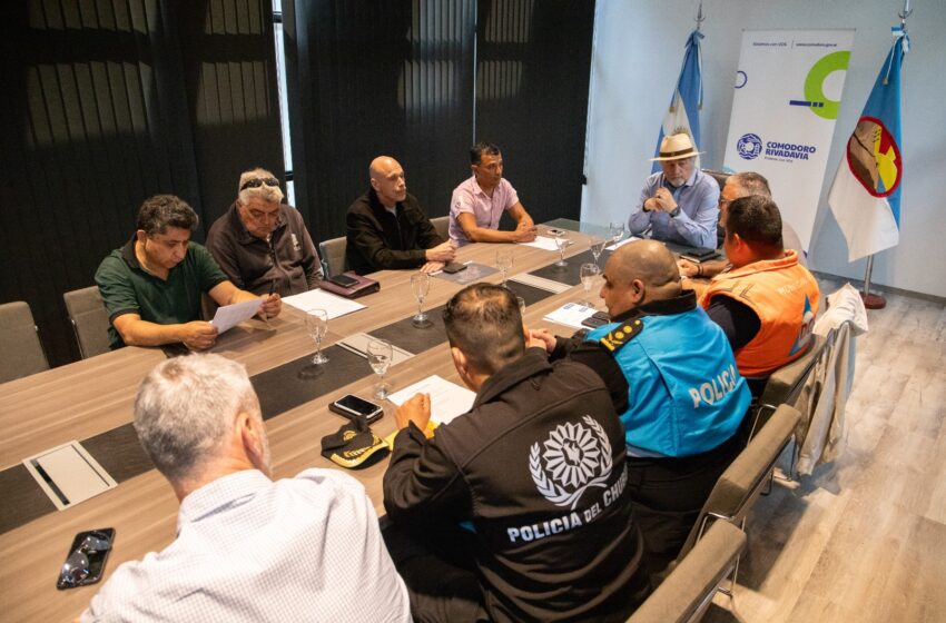  Avanza la organización logística para el Desfile del Deporte en Comodoro Rivadavia